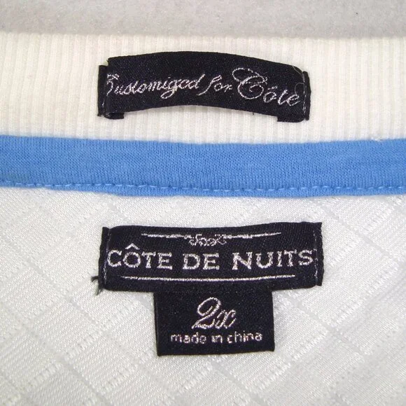 Cote De Nuits Retro Colorblock Pullover Size 2X - Picture 2 of 14